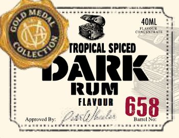 Gold Medal Collection Tropical Spiced Dark Rum 50ml
