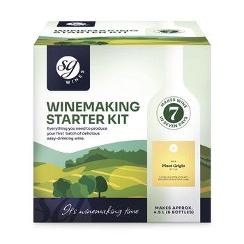 SG Wines 4.5 L Winemaking Starter Kit – Pinot Grigio
