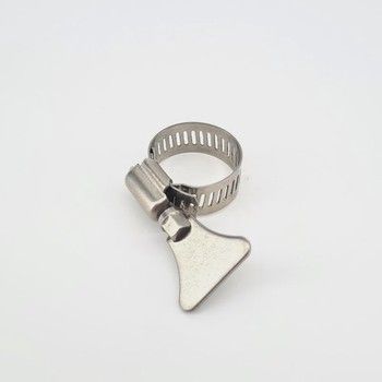 14-25mm Stainless Steel butterfly hose clamp