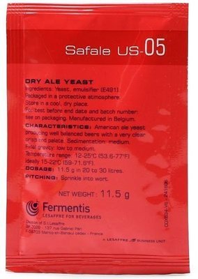 Safale Yeast US-05 (11.5g)