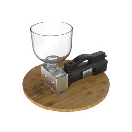 Electric Grain Mill with Bamboo Mounting Board