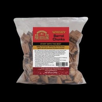 Pure Distilling Whisky TAS Barrel Chunks 500g