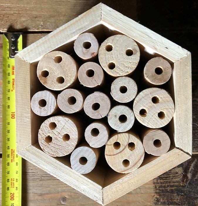 Insect hotel - bamboo or wood