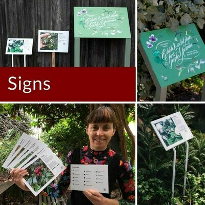 Bush Food & Kitchen Garden Signs