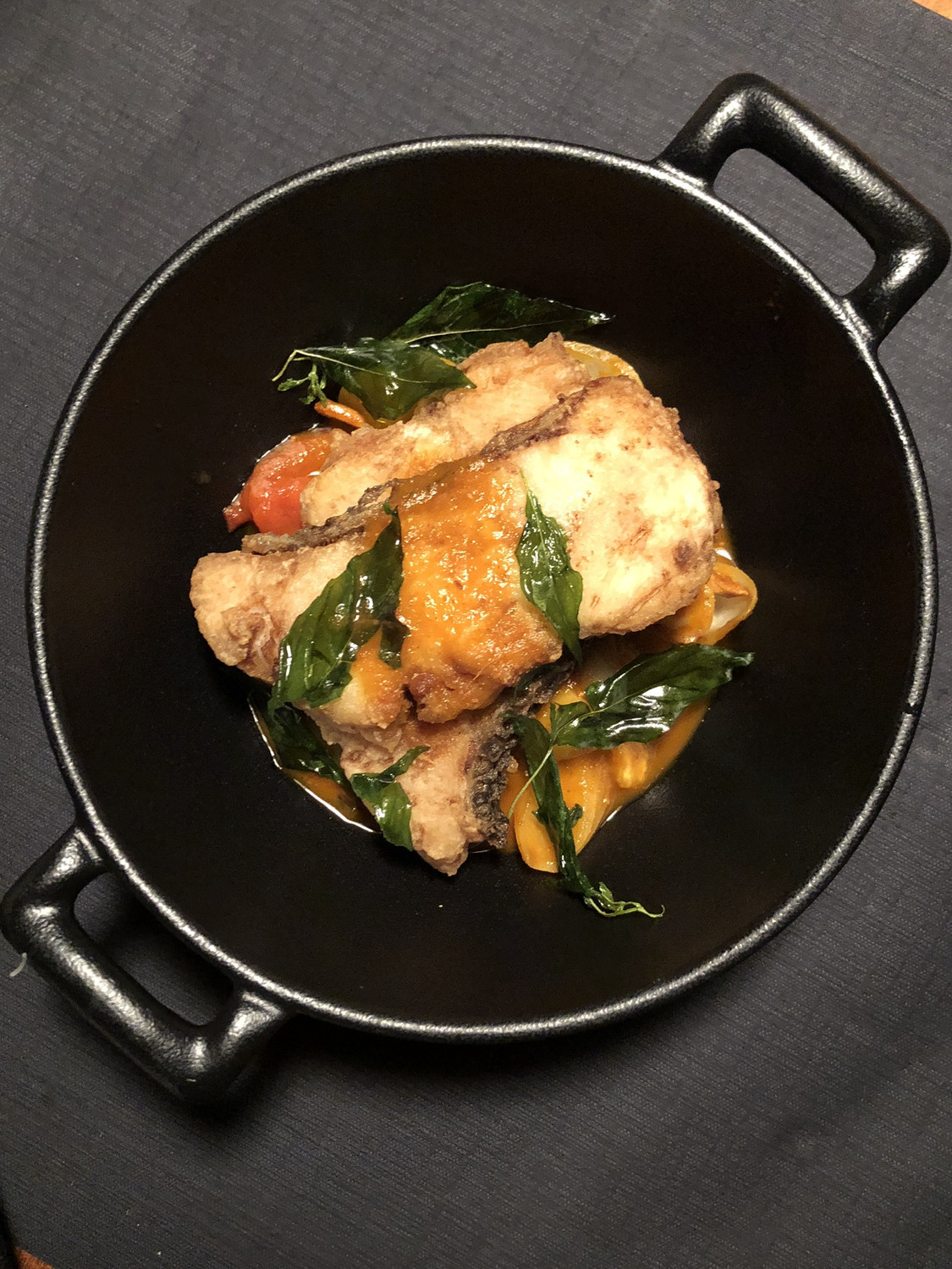 CRISPY BLACKENED FISH
