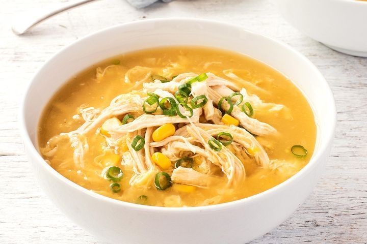 CHICKEN CORN SOUP