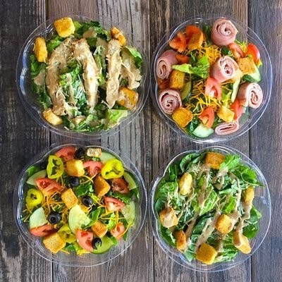 SOUPS &amp; SALADS