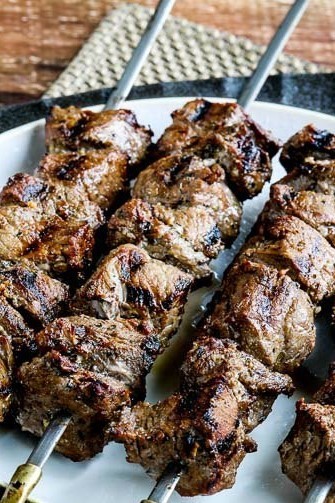 BEEF KABOB PLATE