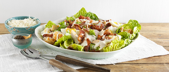 Caesar Salad with Bacon