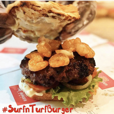 SURF &amp; TURF BURGER 