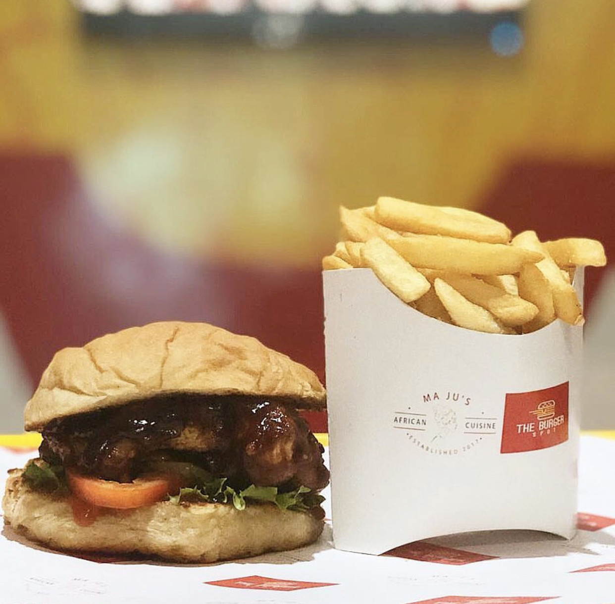 BBQ CHICKEN BURGER