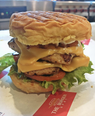 DOUBLE GRILLED CHICKEN BURGER