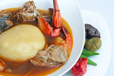 FUFU OR DUMBOY &amp; PEPPER SOUP