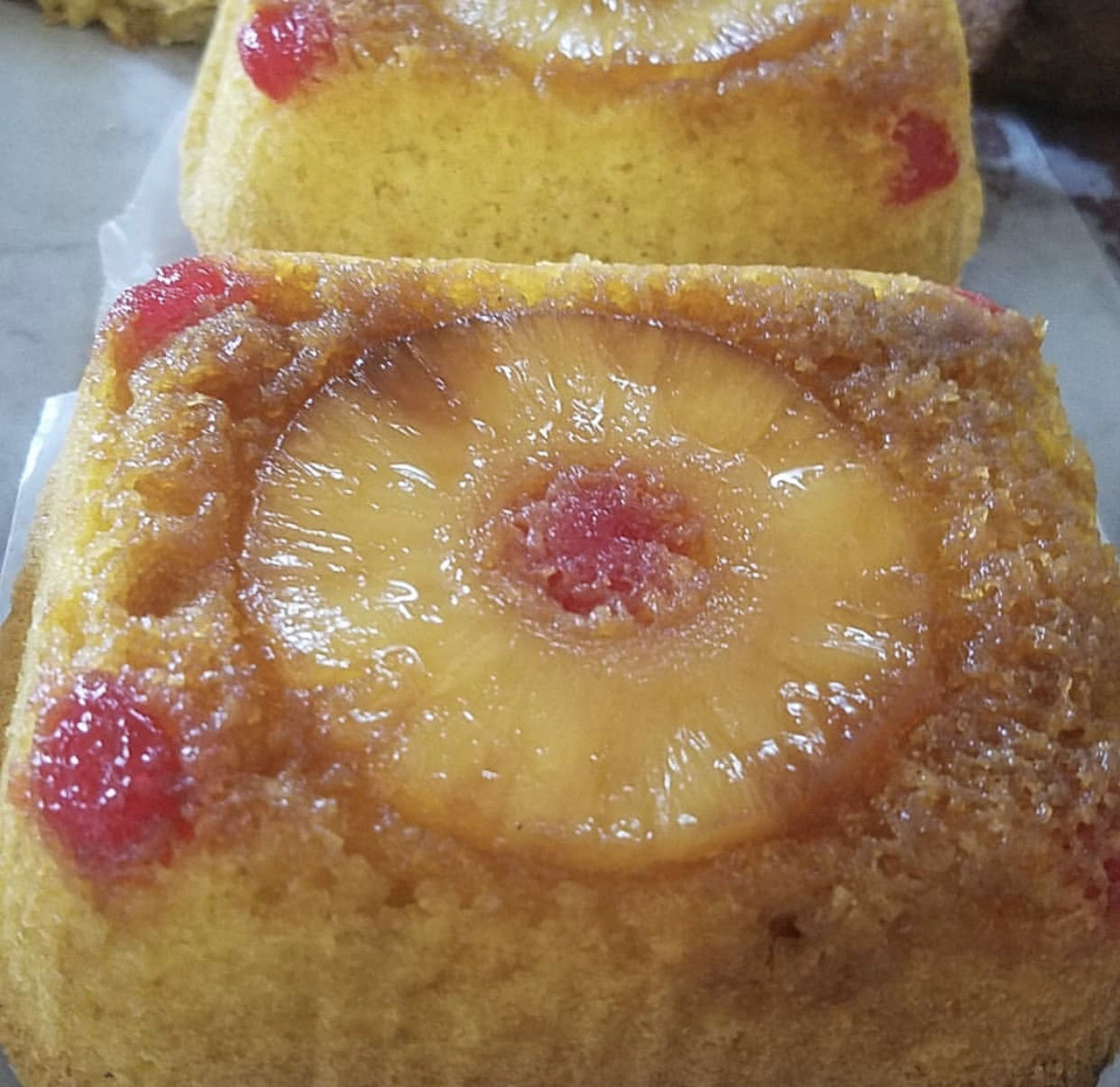 PINEAPPLE UPSIDE-DOWN CAKE