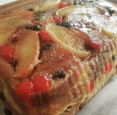 APPLE BREAD PUDDING