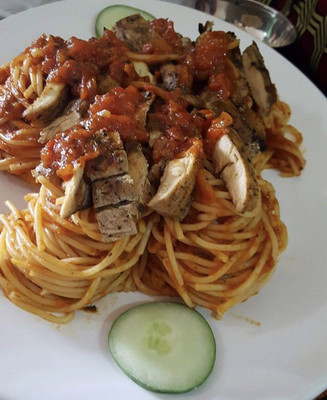 Chicken Pasta Nest