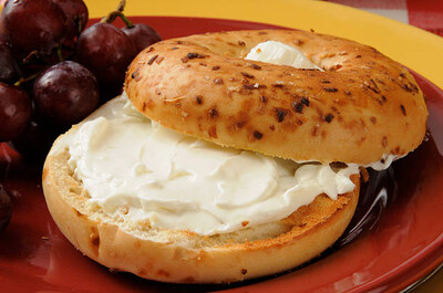 BAGEL &amp; CREAM CHEESE