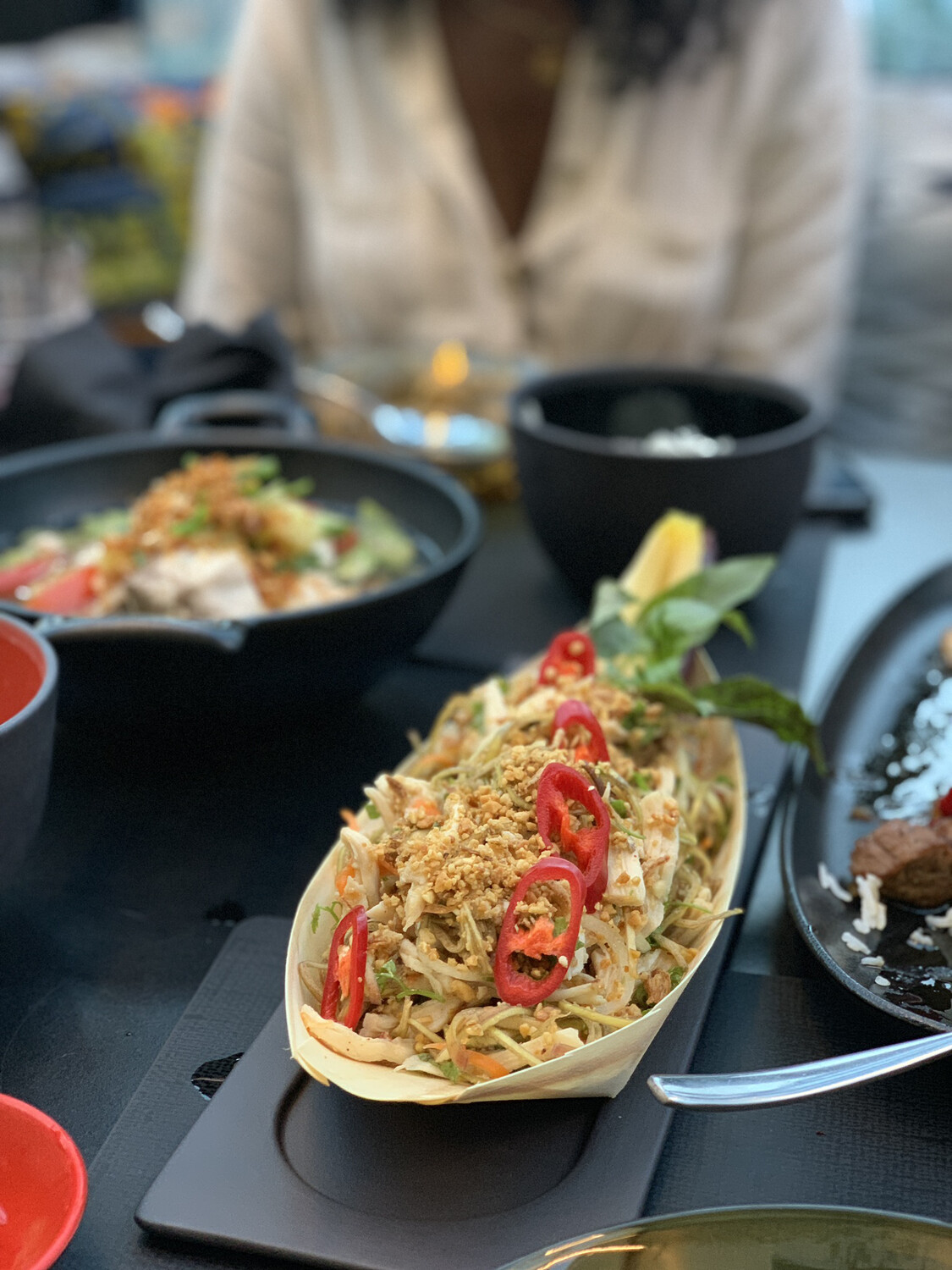 Banana Blossom Chicken Salad