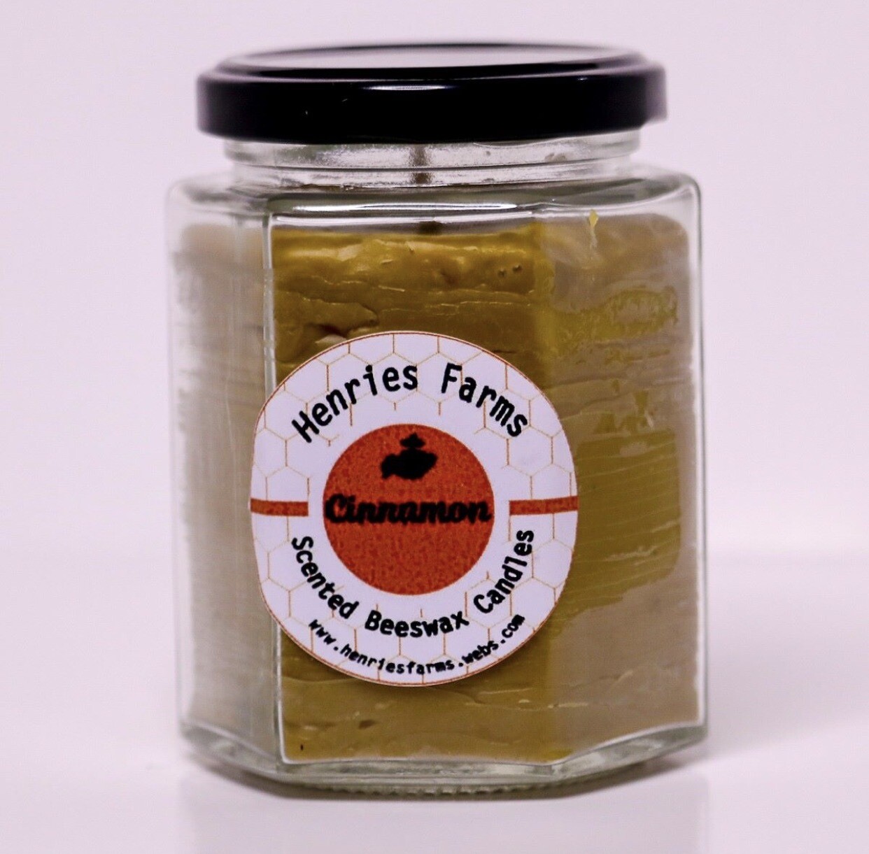 Cinnamon Beeswax Candle