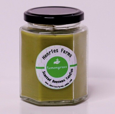 Lemongrass Beeswax Candle