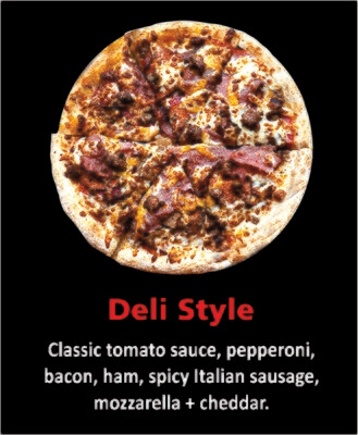 DELI STYLE PIZZA/P