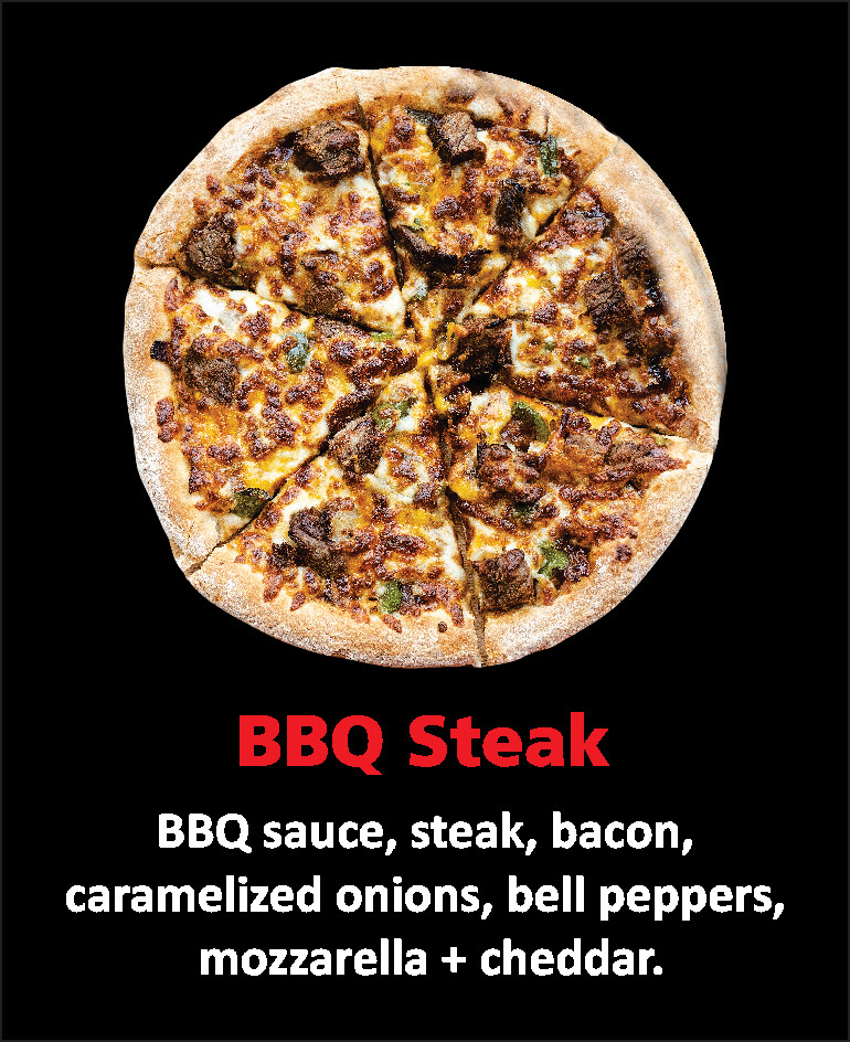 BBQ STEAK PIZZA/P