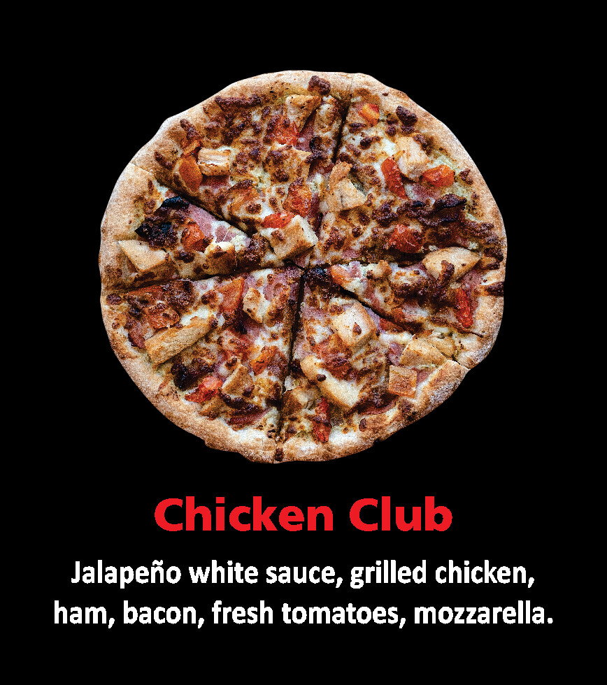 CHICKEN CLUB PIZZA/P