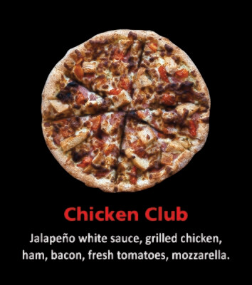 CHICKEN CLUB PIZZA/P