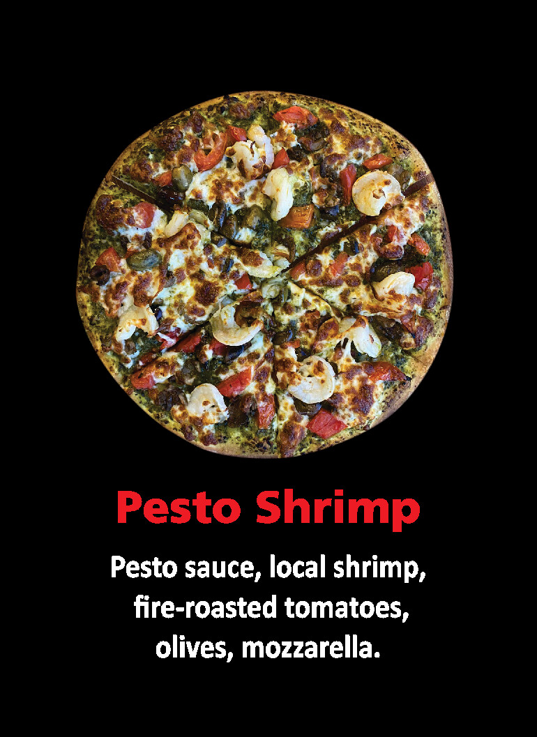 PESTO SHRIMP PIZZA/P