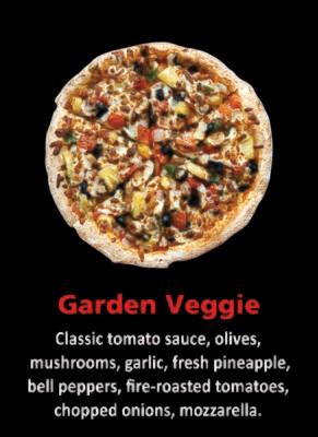 GARDEN VEGGIE PIZZA/P