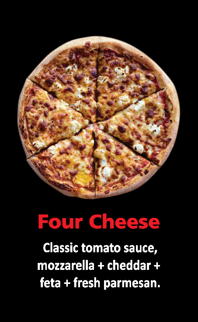 FOUR CHEESE PIZZA/P