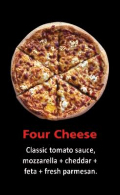 FOUR CHEESE PIZZA/P