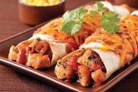 CHICKEN ENCHILADAS 