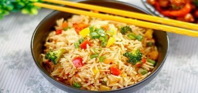 VEGETARIAN FRIED RICE /L