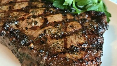 PLAIN GARLIC STEAK /L