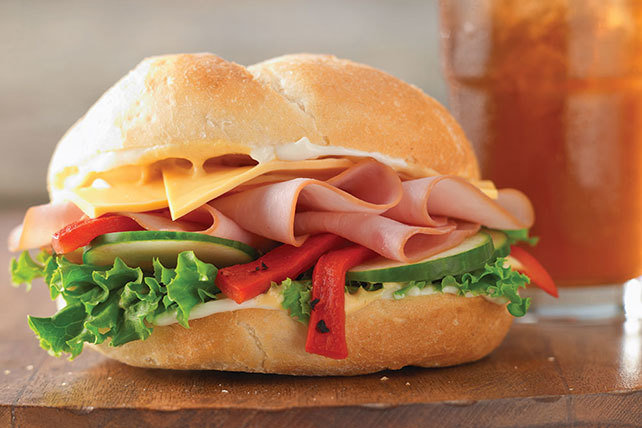 HAM &amp; CHEESE BURGER