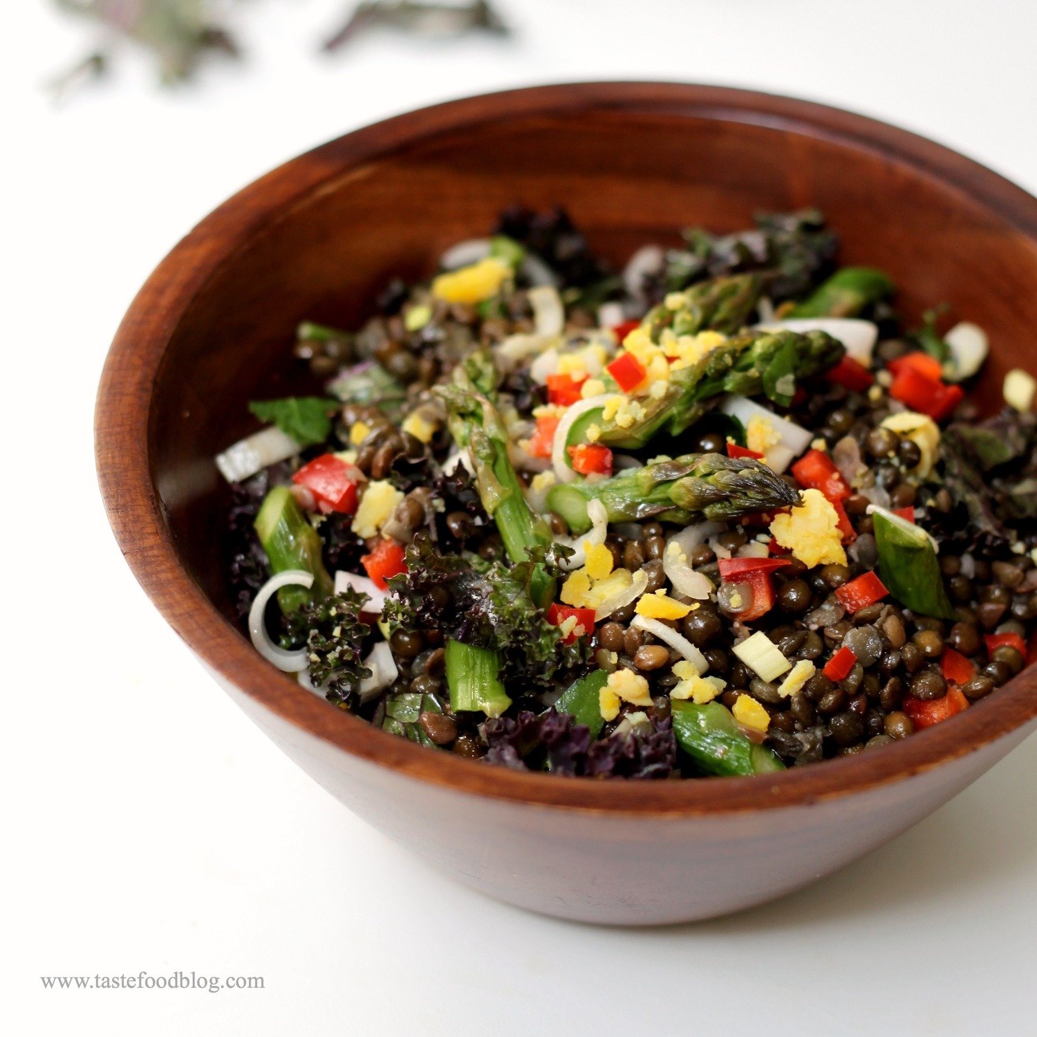 LENTIL &amp; BLACK BEAN SALAD