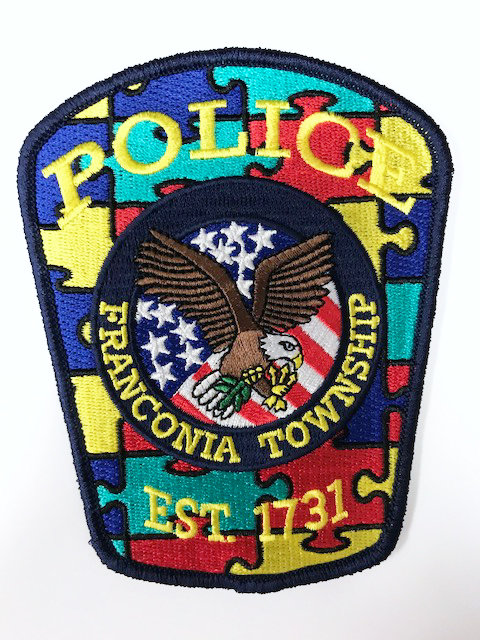 Franconia Township Police Department's Autism Patch