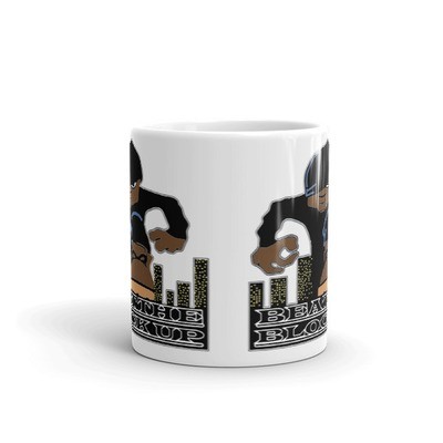 Beat The Block Up Coffee Mug - White