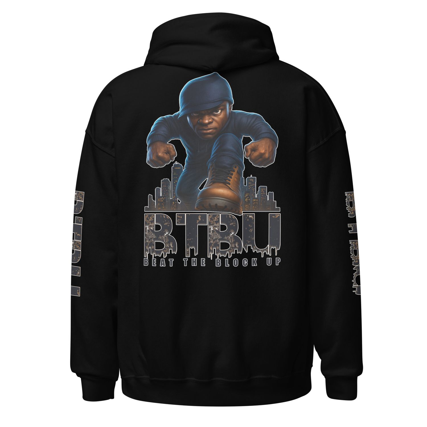 Beat The Block Up 3D Hoodie
