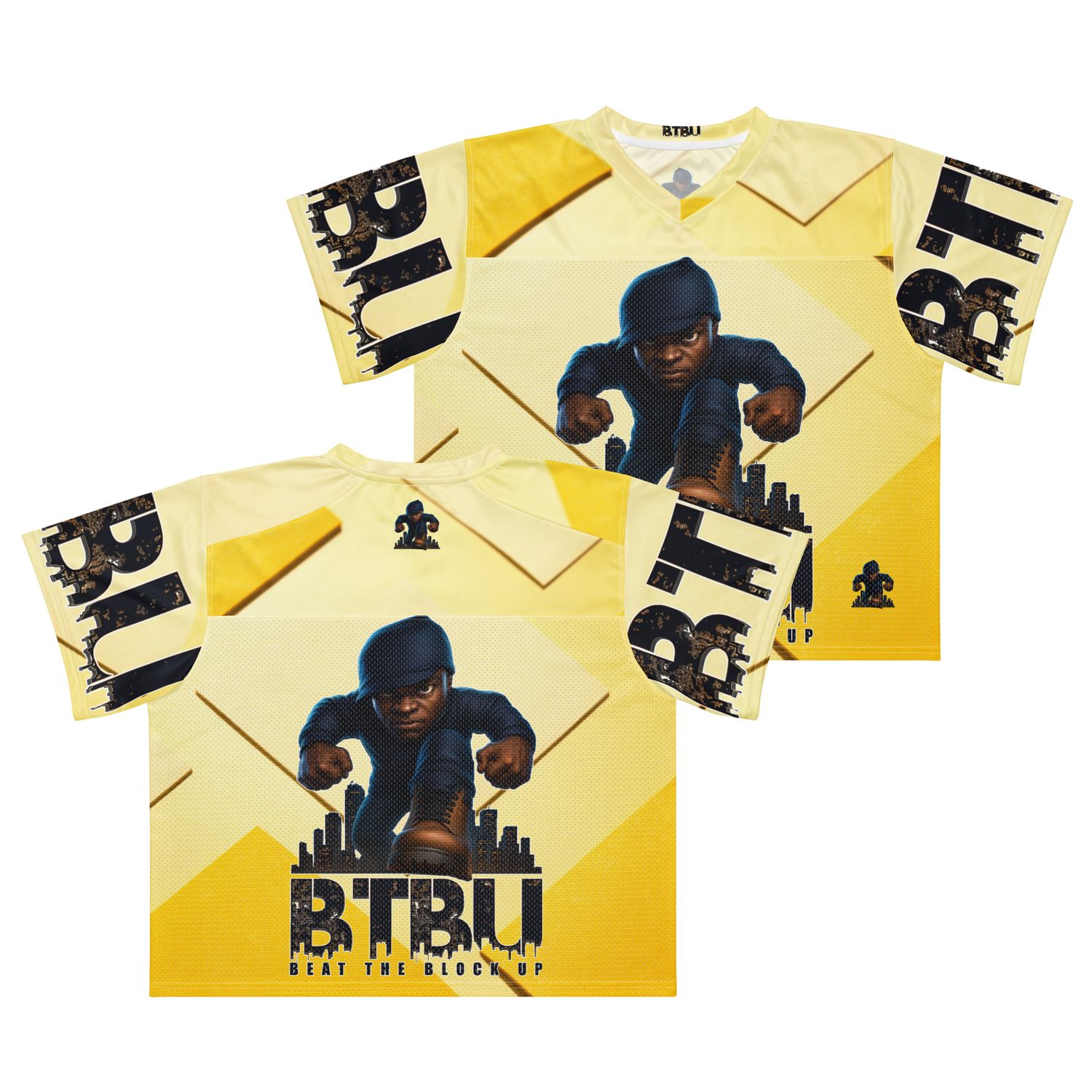 Beat The Block Up Gold Jersey