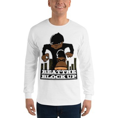 Beat The Block Up Color Splash Long Sleeve T-Shirt