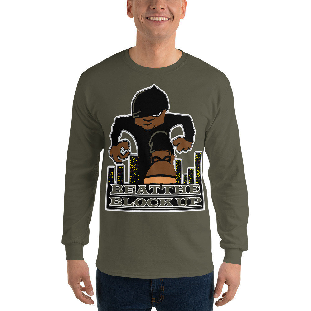 Beat The Block Up Color Splash Long Sleeve T-Shirt