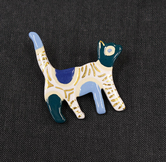 Talisman brooch - CAT Talisman brooch - CAT