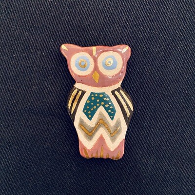 Talisman brooch - OWL