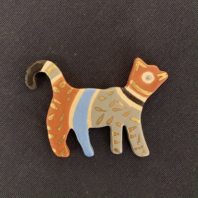 Talisman brooch - CAT