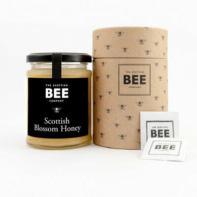 The Scottish Bee, Blossom Honey Gift Box with Seeds
