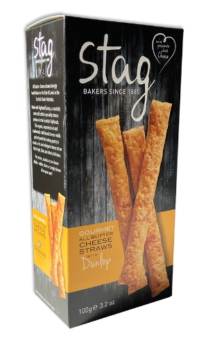 Stag, Cheese Straws with Dunlop