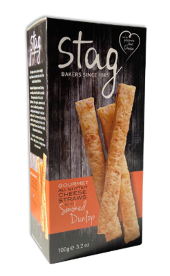 Stag, Cheese Straws with Smoked Dunlop