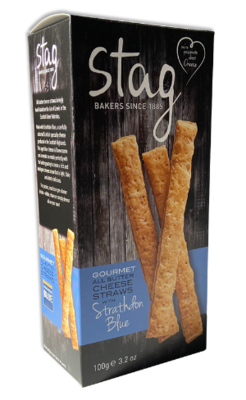 Stag, Cheese Straws with Strathdon Blue